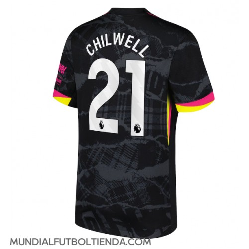 Camiseta Chelsea Ben Chilwell #21 Tercera Equipación Replica 2024-25 mangas cortas